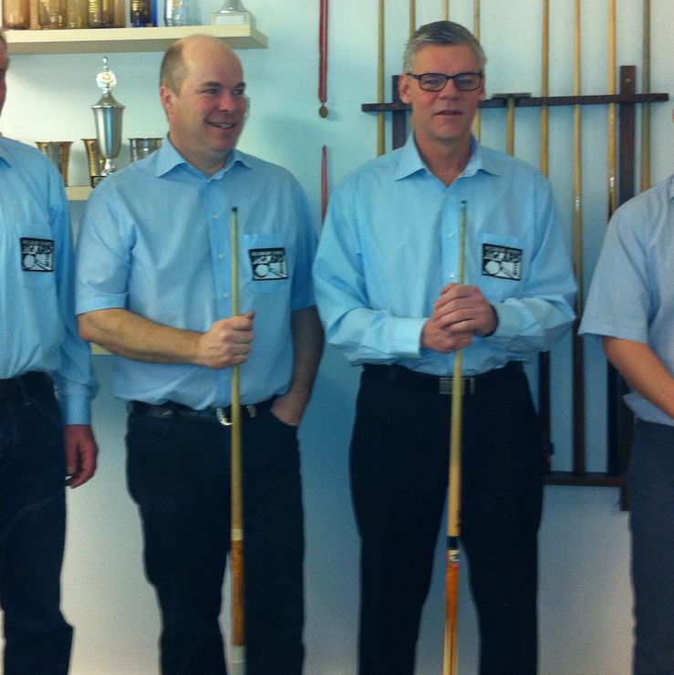 Niels, Richard, Allan og Nicolas 2013 i Lundegade